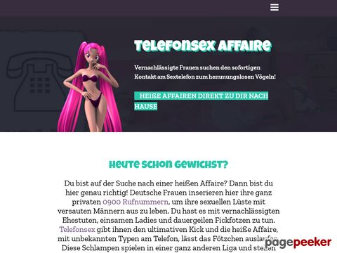 mehr Information : Telefonsex Affaire - Waschechte Amateure wollen Sex am Telefon